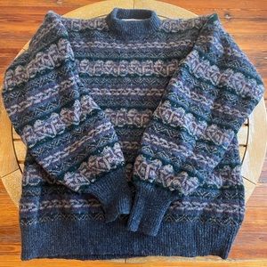 Vintage Knitted Wool Sweater